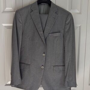 Classic Gray Men's Suit Blazer